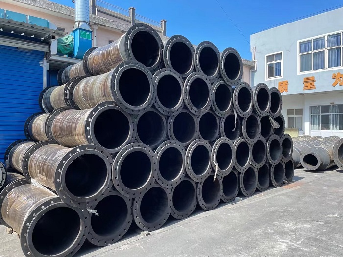 大口徑排沙橡膠管